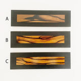 【黒柿】【上杢】【象嵌】細膳(40×11センチ)9点限り