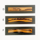 【黒柿】【上杢】【象嵌】細膳(40×11センチ)9点限り