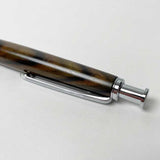 【黒柿】 ボールペン&線引きセット