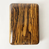 【黒柿】【特上杢】くり抜き硯箱(大)現品限り