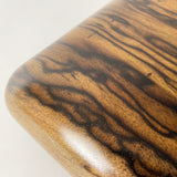 【黒柿】【特上杢】くり抜き硯箱(大)現品限り