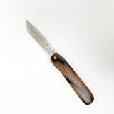 【黒柿】折りたたみナイフ(オイル仕上げ)