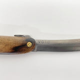 【黒柿】折りたたみナイフ(オイル仕上げ)