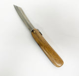 【黒柿】【上杢】肥後守ナイフ 折りたたみナイフ(拭き漆)現品のみ
