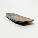 【黒柿】 ペントレイ(舟形)