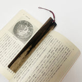 【黒柿】【ギフト】目盛付きしおり(名入れ、メッセージ可能)