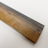 【黒柿】線引き 15㎝