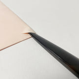 【黒柿】ペーパーナイフ(しずく)