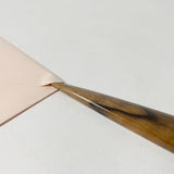 【黒柿】【ギフト】ペーパーナイフ(舟型)