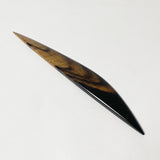 【黒柿】ペーパーナイフ(舟型)