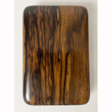 【黒柿】くり抜き箱 上杢 【現品限り】