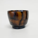 【黒柿】手ぐりぐい呑み 大サイズ