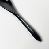 【黒柿】【真黒】壱乃匙(小) 拭き漆仕上げ