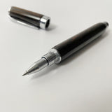 【黒柿】 ボールペン 【グラデュエイト】(キャップ式水性ローラーボールペン)