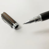 【黒柿】 ボールペン 【グラデュエイト】(キャップ式水性ローラーボールペン)