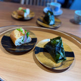 【黒柿】丸皿 5寸(Φ約150mm) /銘々皿