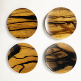 【黒柿】丸皿 5寸(Φ約150mm) /銘々皿