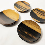 【黒柿】丸皿 5寸(Φ約150mm) /銘々皿