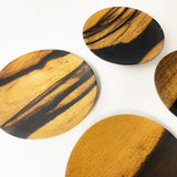 【黒柿】丸皿 5寸(Φ約150mm) /銘々皿