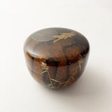 【黒柿】蒔絵 小平棗 (現品限り)