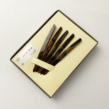 【上杢】【黒柿】菓子切り 月照(数量限定・無くなり次第終了)