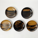 【黒柿】豆皿 拭漆