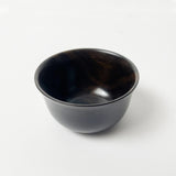 【真黑】【黒柿】ぐい呑み 端反