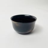 【真黑】【黒柿】ぐい呑み 端反