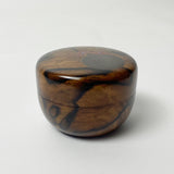 【黒柿】蒔絵 小平棗 (現品限り)