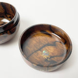 【黒柿】蒔絵 小平棗 (現品限り)