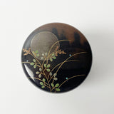 【黒柿】蒔絵 中棗 (現品限り)