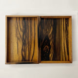 【黒柿】B5ボックス 上杢 【現品限り】