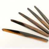 【黒柿】菓子切り 月照