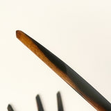 【黒柿】菓子切り 月照