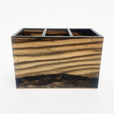 【黒柿】3連ボックス