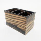 【黒柿】3連ボックス