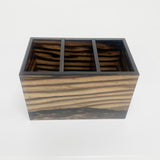 【黒柿】3連ボックス