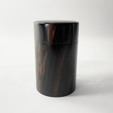 【上杢】【黒柿】茶筒 大(現品限り)