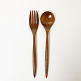 【桜】【ギフト】パスタスプーン&フォークセット 漆