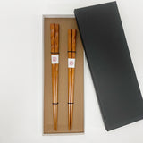 【桜】【ギフト】ちどり箸セット 漆