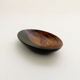 【黒柿】豆皿 楕円(ミニ小鉢)