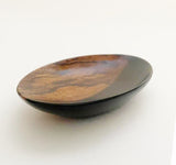 【黒柿】豆皿 楕円(ミニ小鉢)