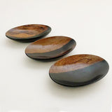 【黒柿】豆皿 楕円(ミニ小鉢)