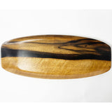 【黒柿】 舟形トレイ 中