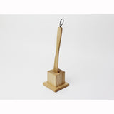 【楢】靴べらスタンドセット【キューブ】Sサイズ【オイル仕上げ】