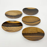 【黒柿】楕円皿 漆