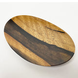 【黒柿】楕円皿 漆