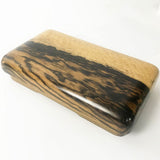 【黒柿】くり抜き硯箱(小)