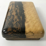 【黒柿】くり抜き硯箱(小)