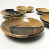 【黒柿】茶托 3寸(9cm)1客